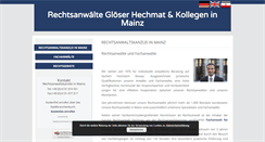 Desktop Screenshot of mainzer-anwalt.de